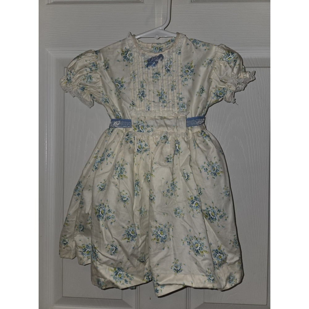 VTG Tiny Town Togs Original Baby Girl Dress Size Unknown
